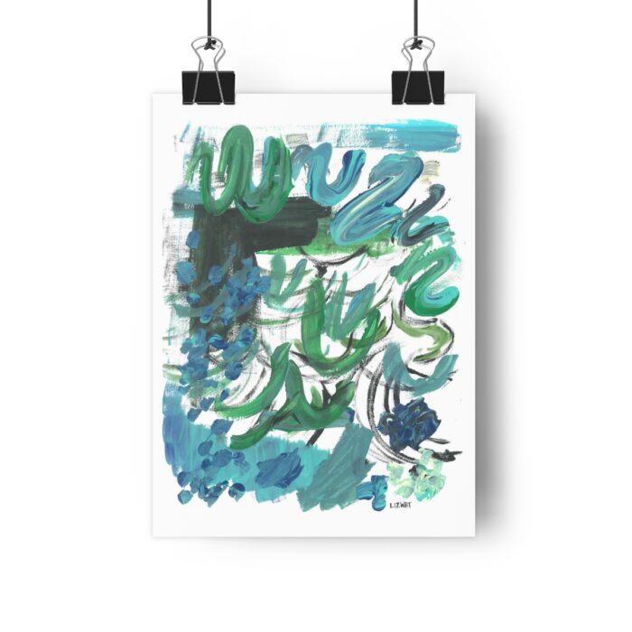 Abstract 'Waters' Giclée Print