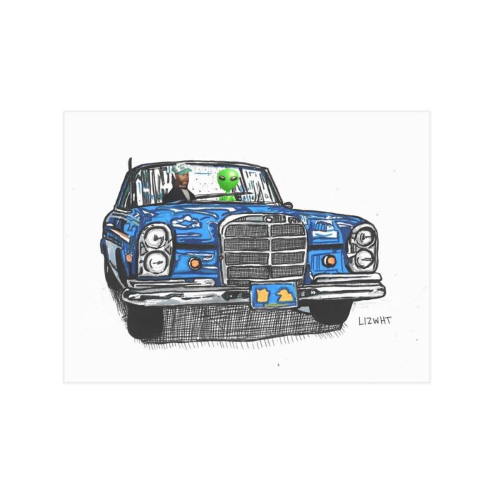 Jenna Lyons 'Iconic Mercedes' Print - Image 4