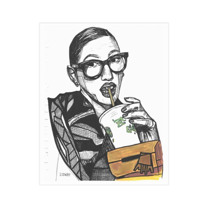 Jenna Lyons 'Shake Shack' Print